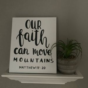 Bible verse decor